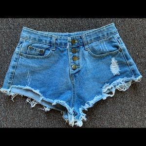 Sexy denim shorts